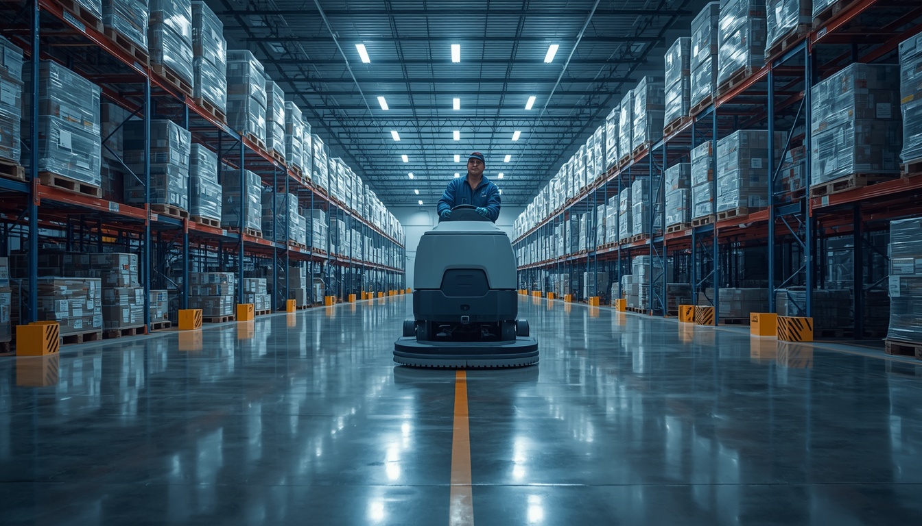 Industrial Floor Cleaning